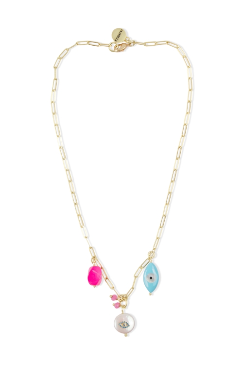 Antalya Gold Chain Necklace