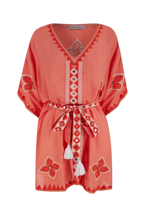 Luella Kaftan Coral