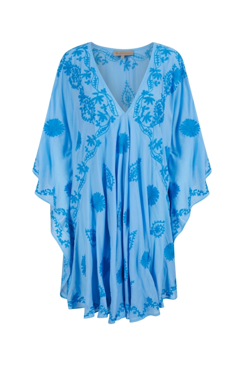 Ola kaftan Cornflower