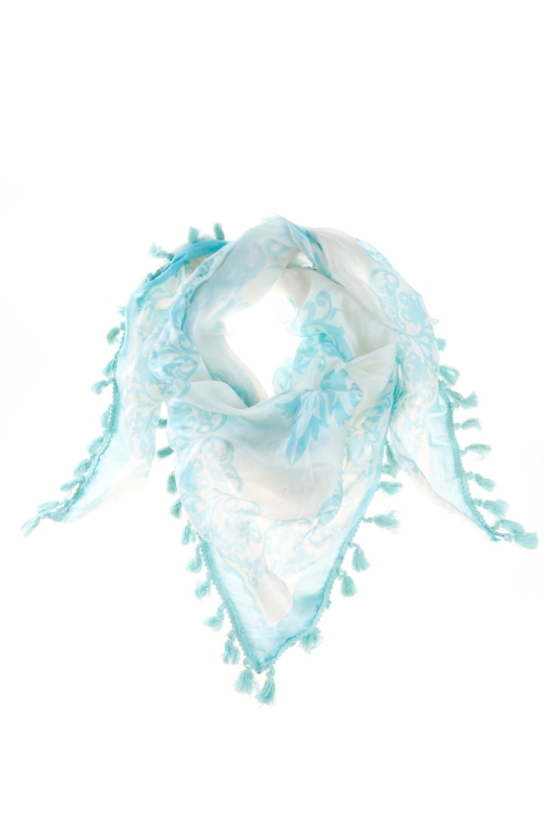 Janni Aqua Scarf