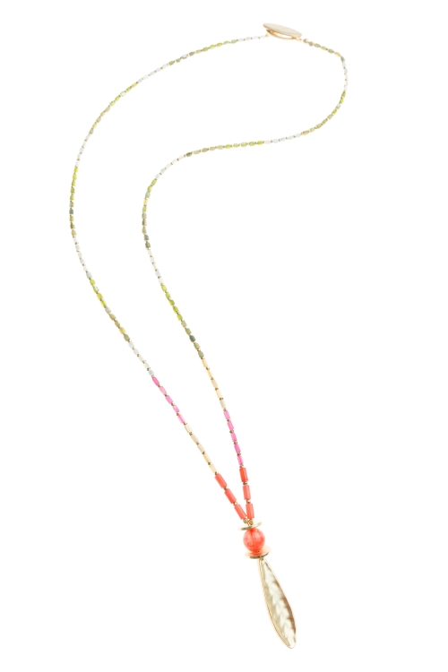 Parrot Oval Necklace