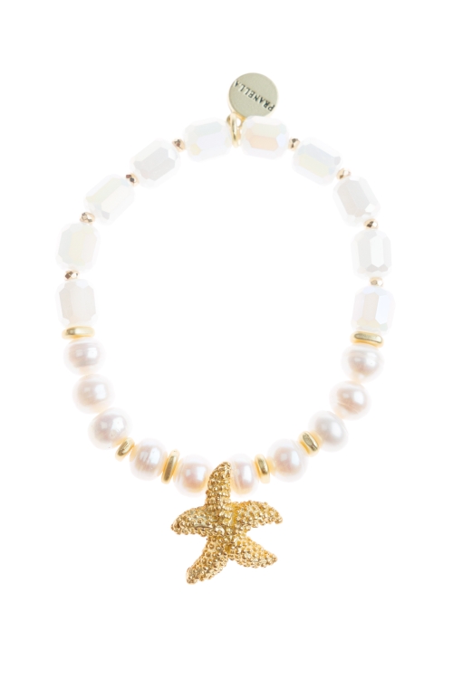 Shelbie Crystal Starfish Bracelet