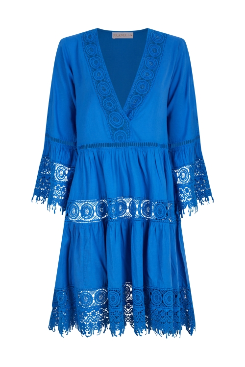 Rebel Mini Dress Greek Blue