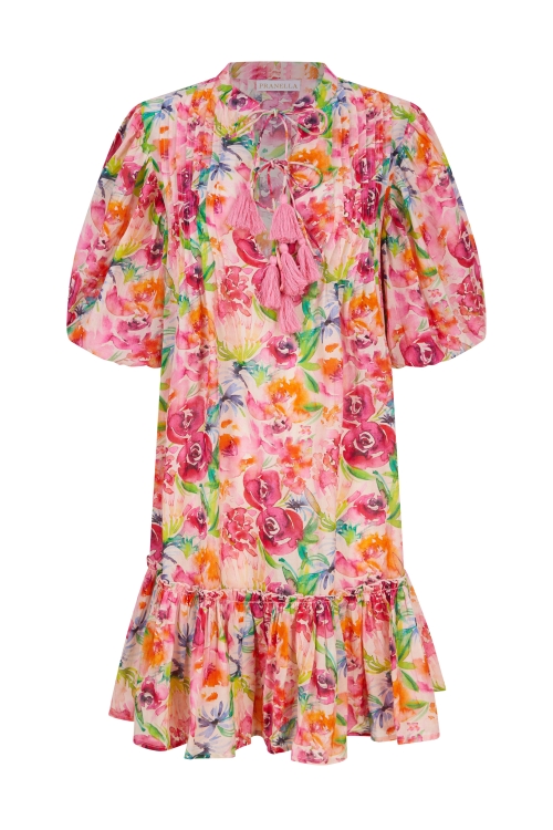 Sonny Mini Dress Pink Tropics