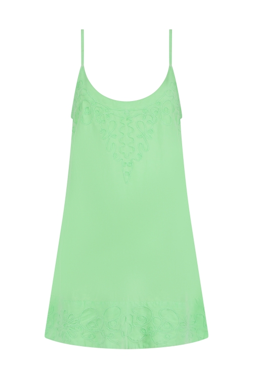 Vix Neon Green Dress