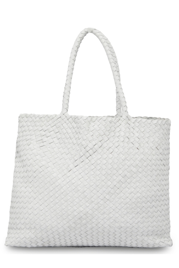 Sample Adella White Beach Bag