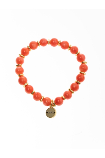 Apricot Coral Bracelet