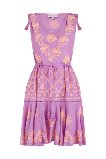 Ayana Lilac-Peach Dress
