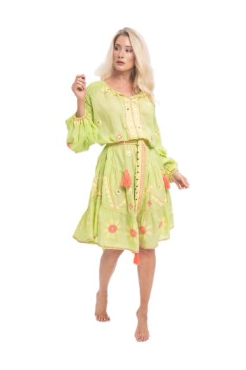 Bou Dress Lime