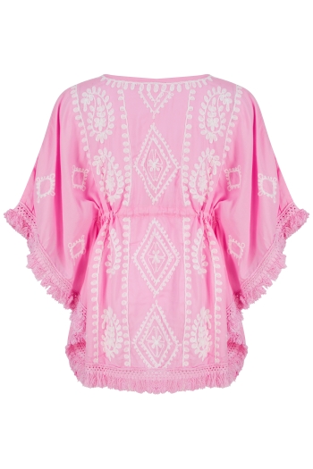 Bianca Kids Kaftan Pink