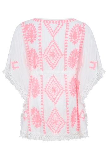 Bianca Kids Kaftan White