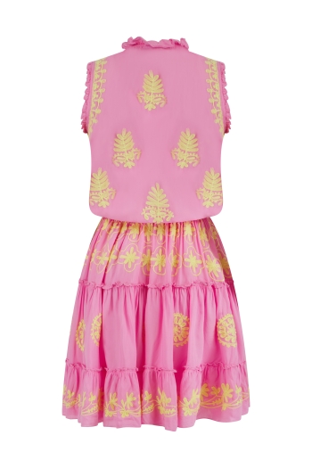 Celon Mini Dress Pink-Lemon