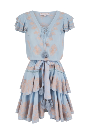 Iona Nantucket Blue-Taupe Dress