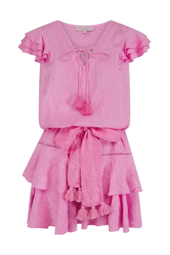 Iona Pink-Neon Pink Dress
