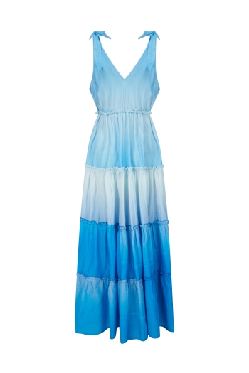 Jinka Maxi Dress Blue Ombre