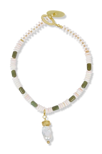 Mallow Pearl Necklace