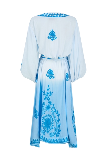 Night Kimono China Blue Ombre