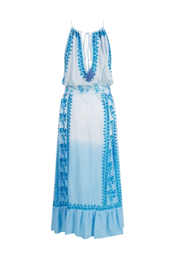 Poppy Maxi Dress China Blue Ombre