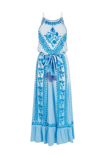 Poppy Maxi Dress China Blue Ombre