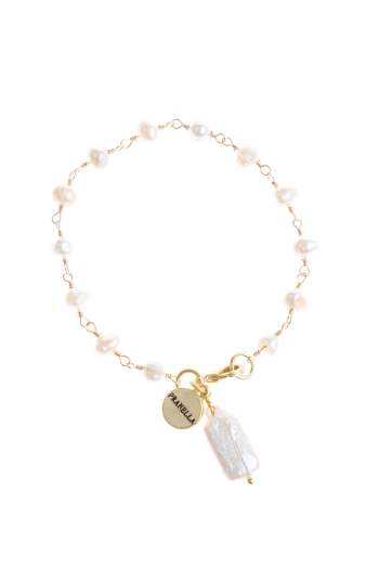 Chacha Pearl Chain Bracelet