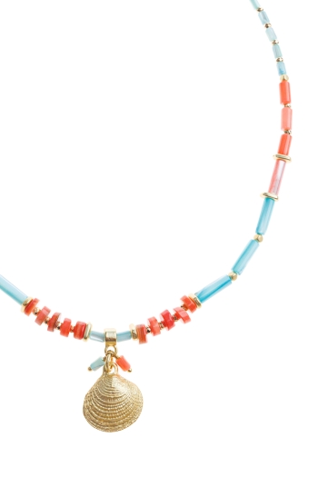 Nerissa Short Scallop Shell Necklace