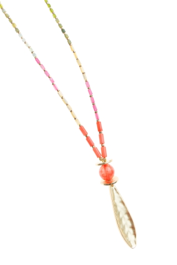 Parrot Oval Necklace