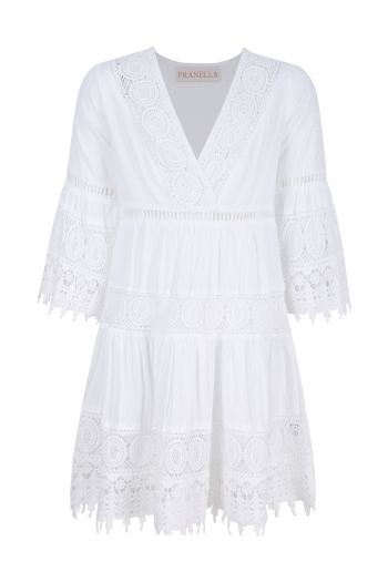 Reble Mini Dress White