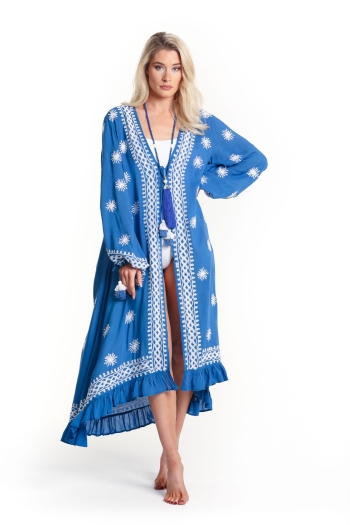 Rizo Cobalt Kimono