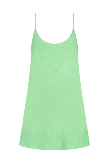 Vix Neon Green Dress